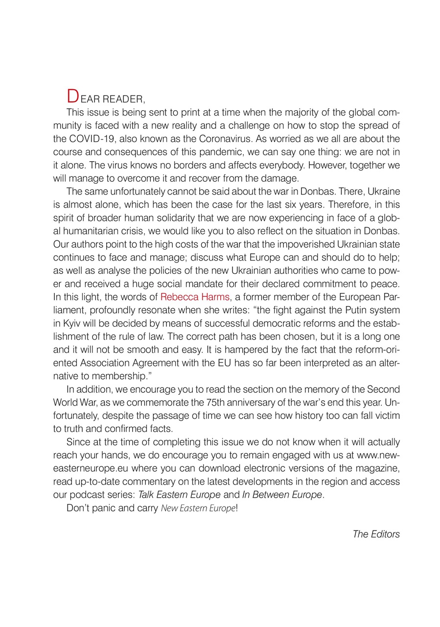 New Eastern Europe Preview Pages