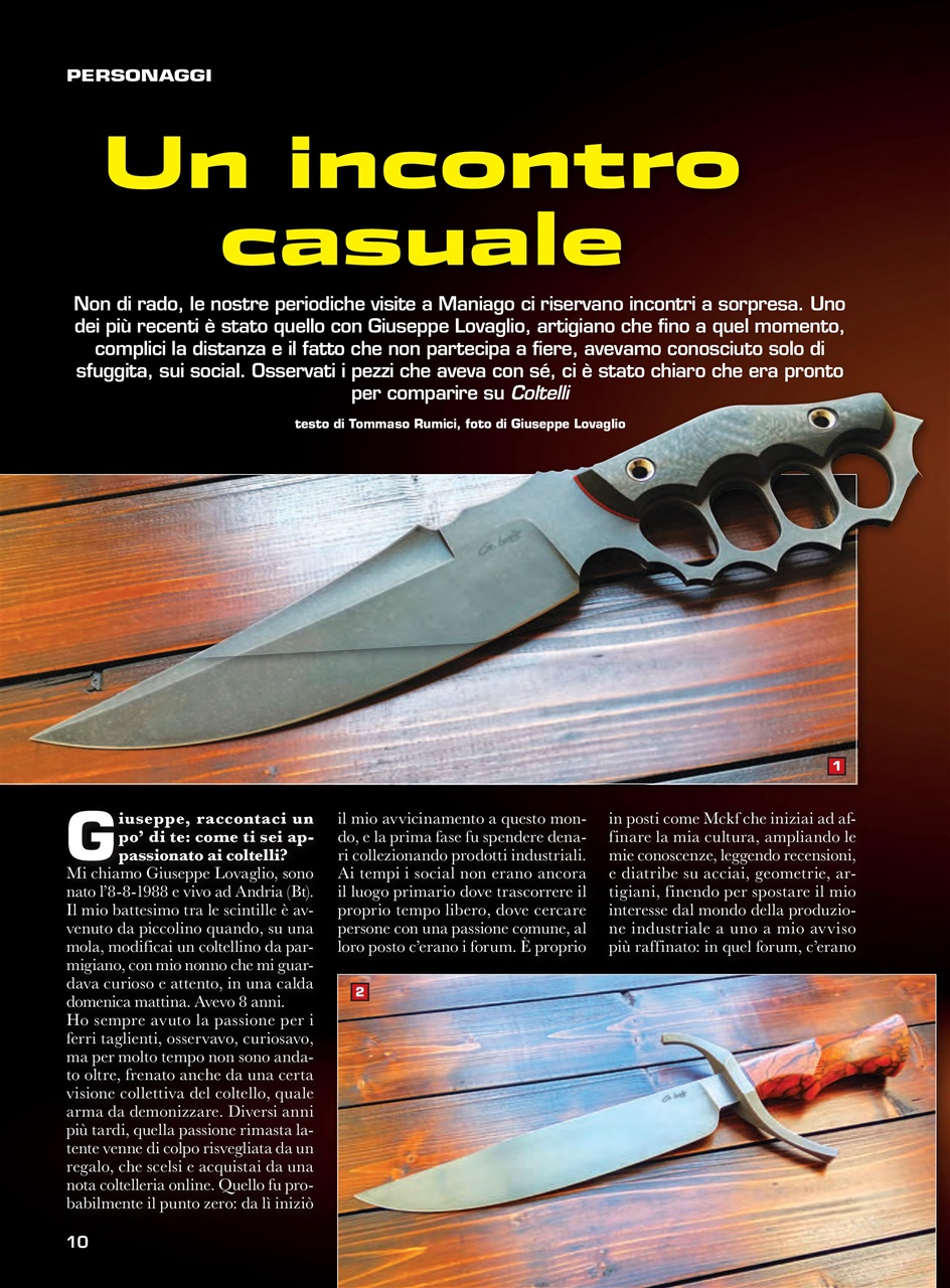 COLTELLI Preview Pages