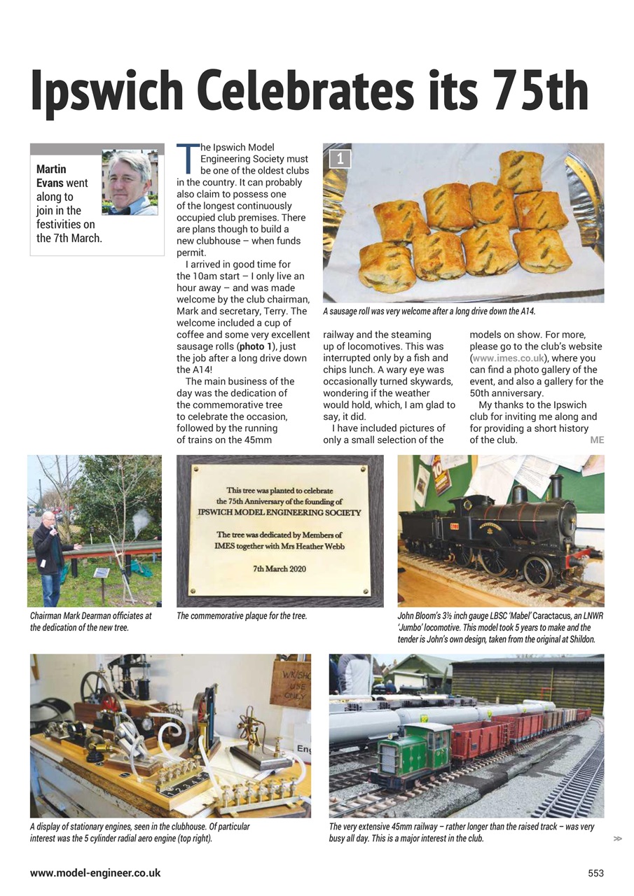 Model Engineer Preview Pages