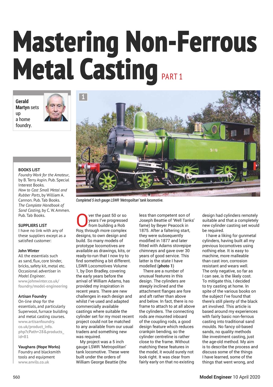 Model Engineer Preview Pages