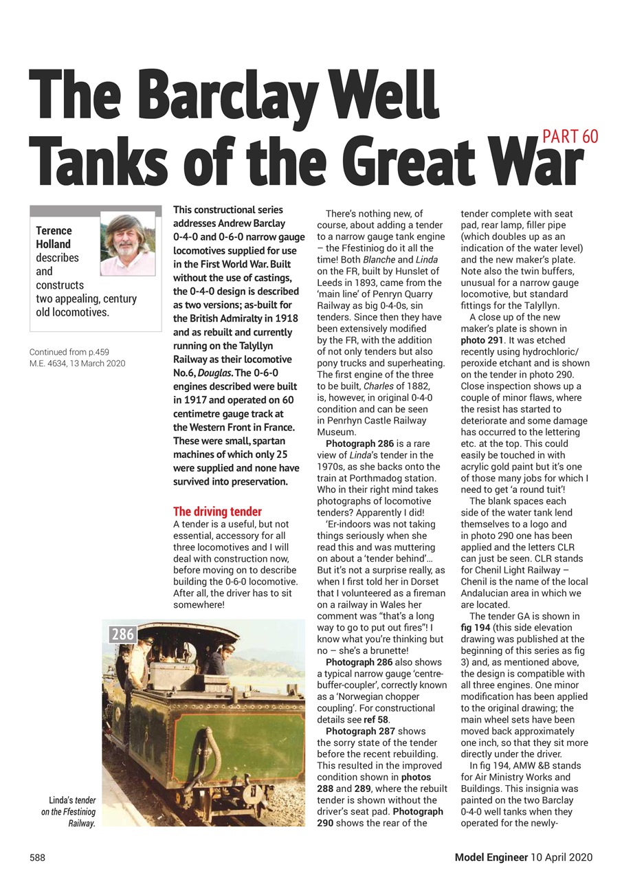 Model Engineer Preview Pages