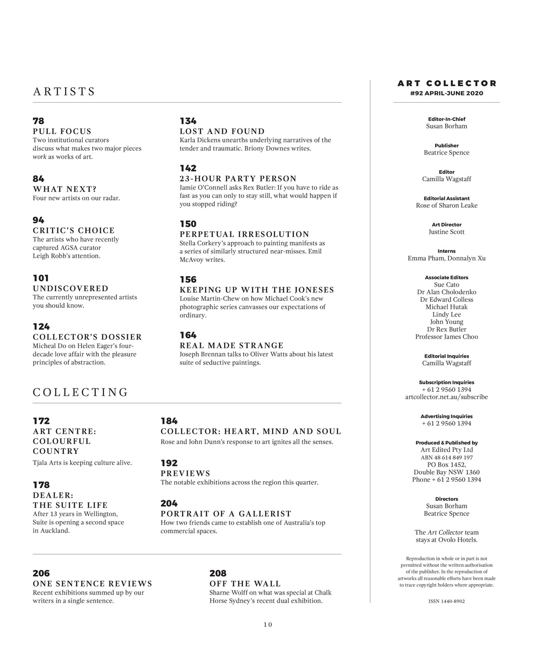 Art Collector Preview Pages