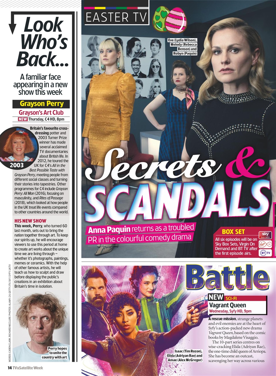 TV & Satellite Week Preview Pages