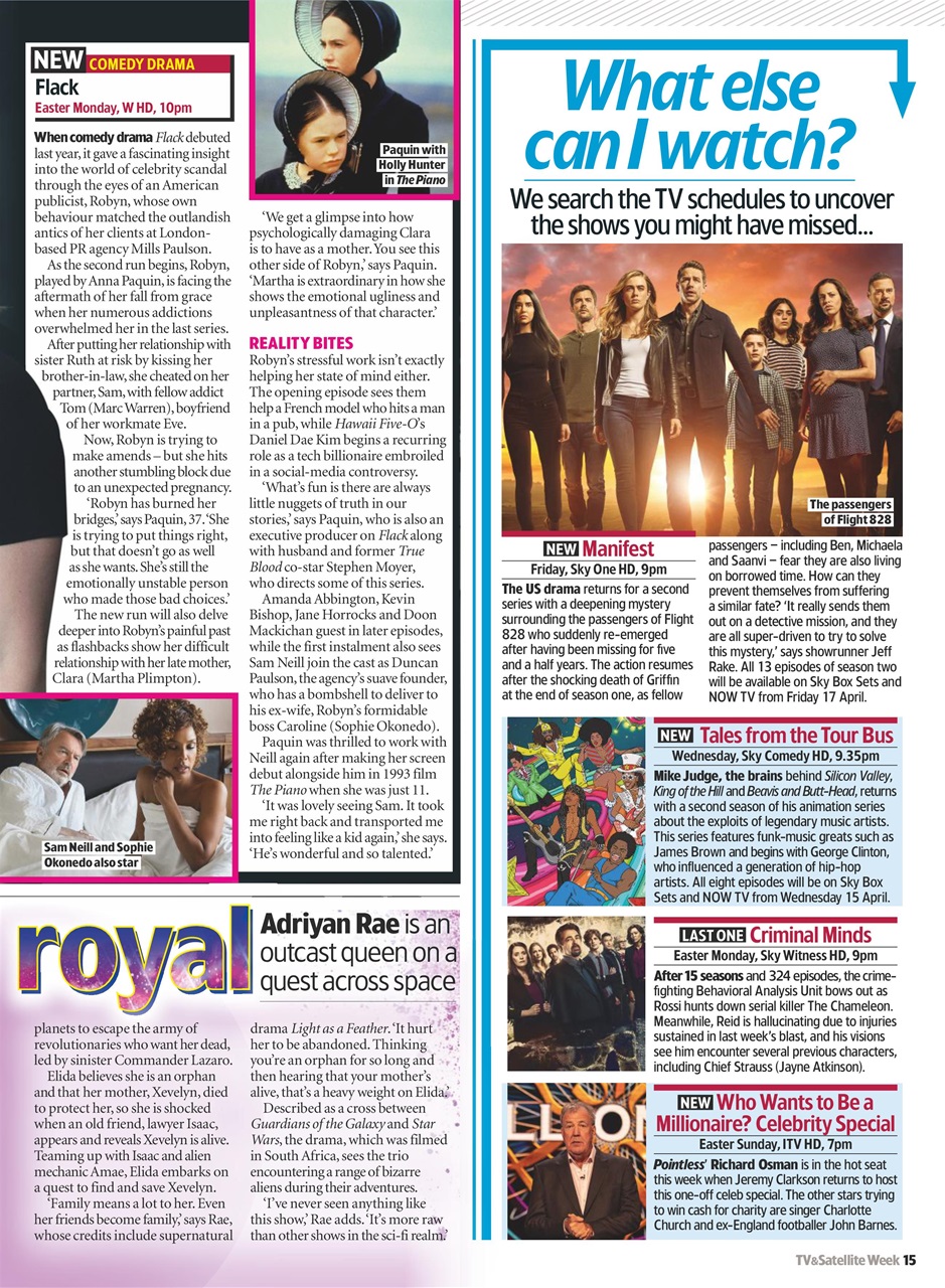TV & Satellite Week Preview Pages