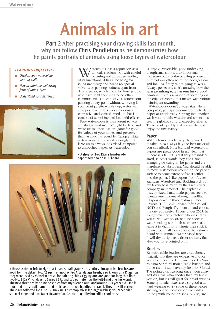 Leisure Painter & The Artist Preview Pages