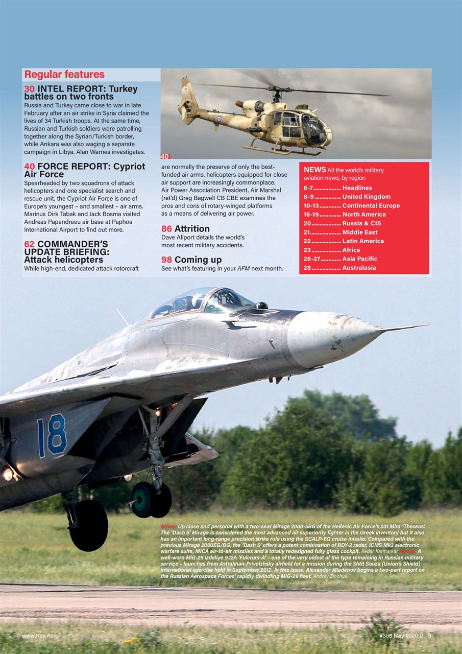 AirForces Monthly Preview Pages