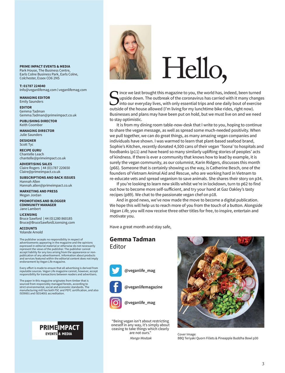 Vegan Life Preview Pages
