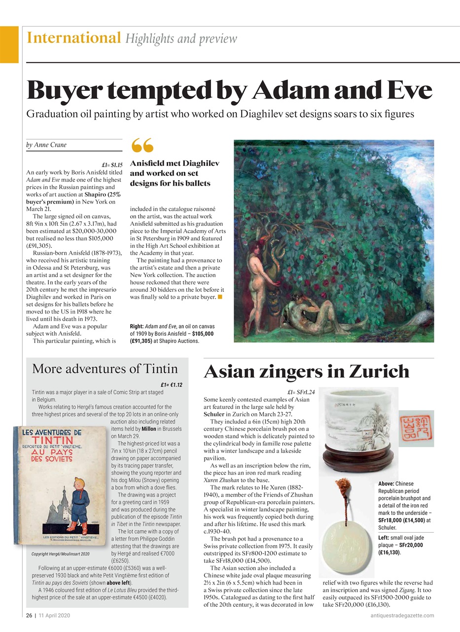 Antiques Trade Gazette Preview Pages