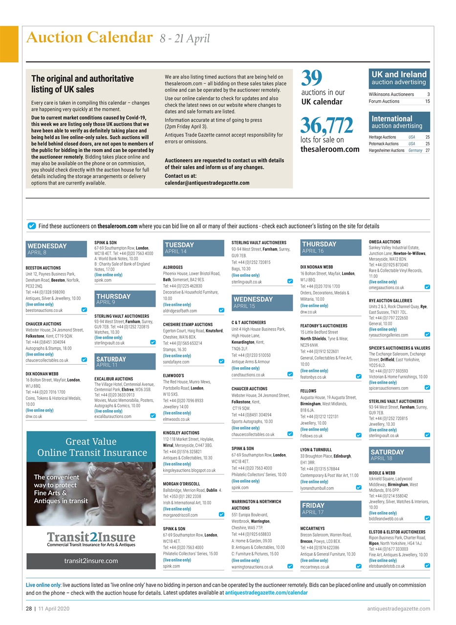 Antiques Trade Gazette Preview Pages