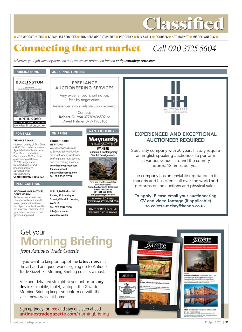 Antiques Trade Gazette Preview Pages
