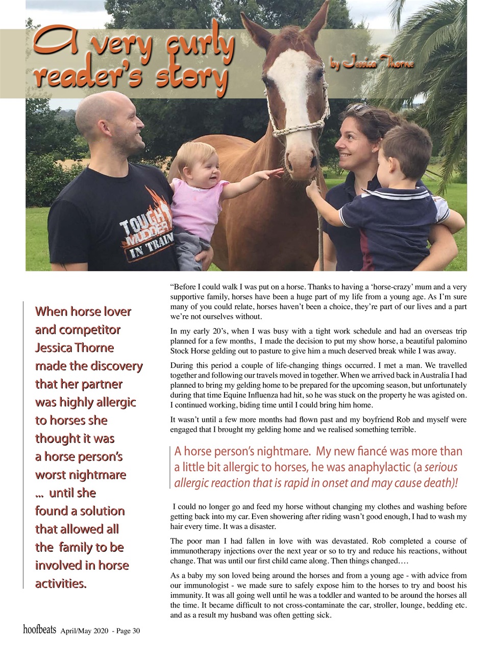 Hoofbeats Preview Pages