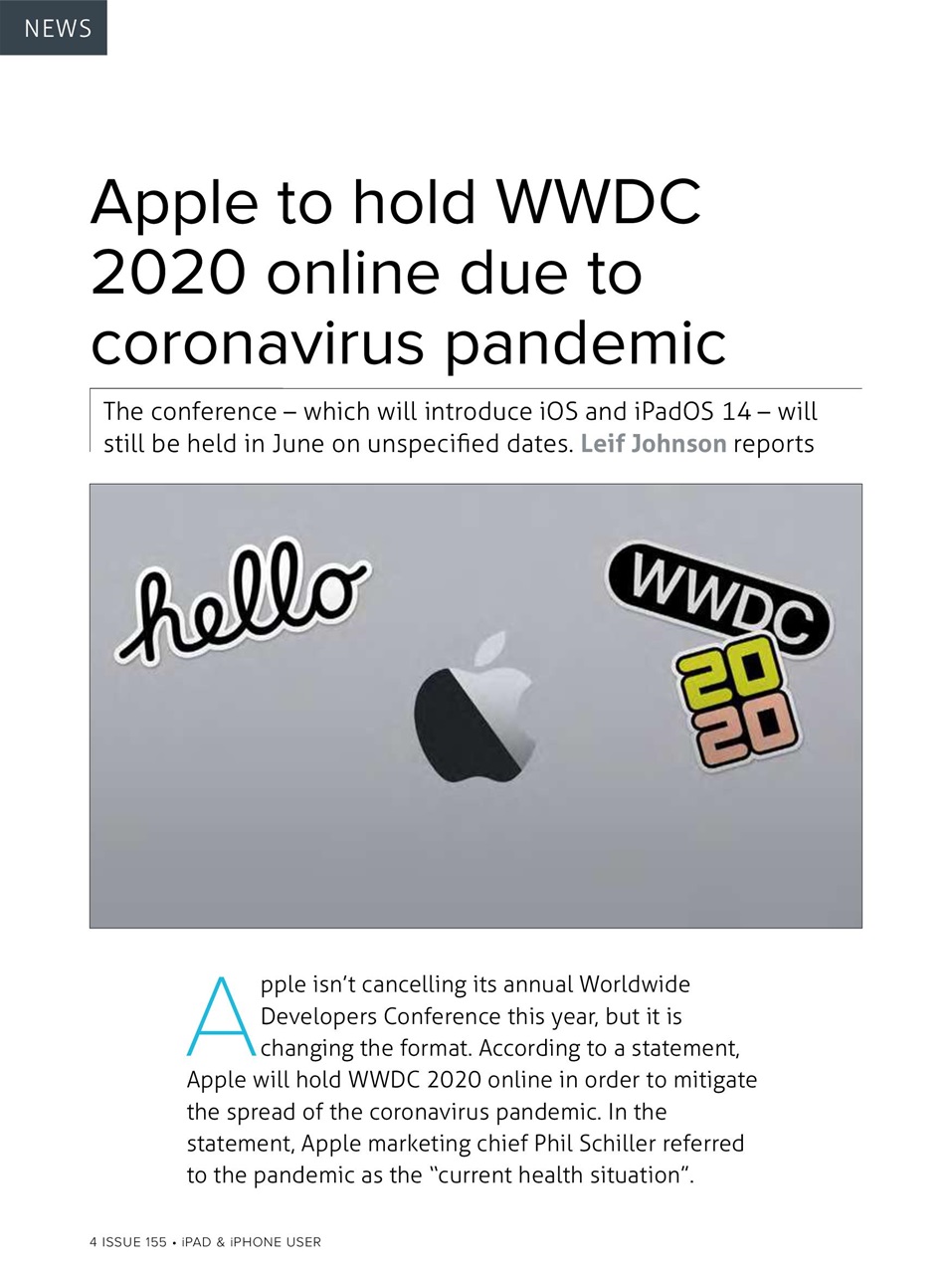 iPad and iPhone User Preview Pages