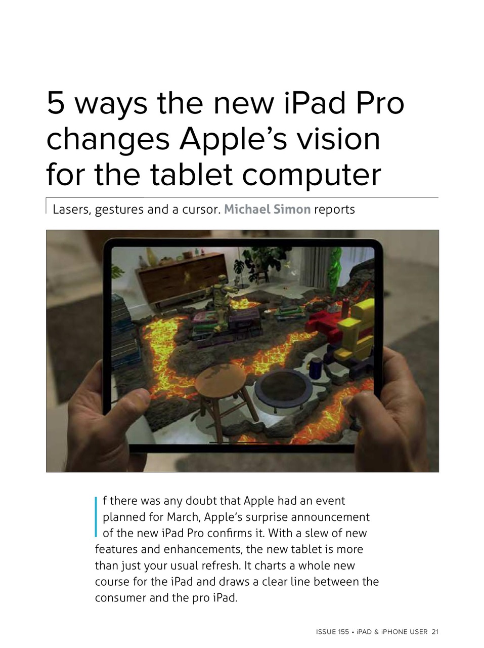 iPad and iPhone User Preview Pages
