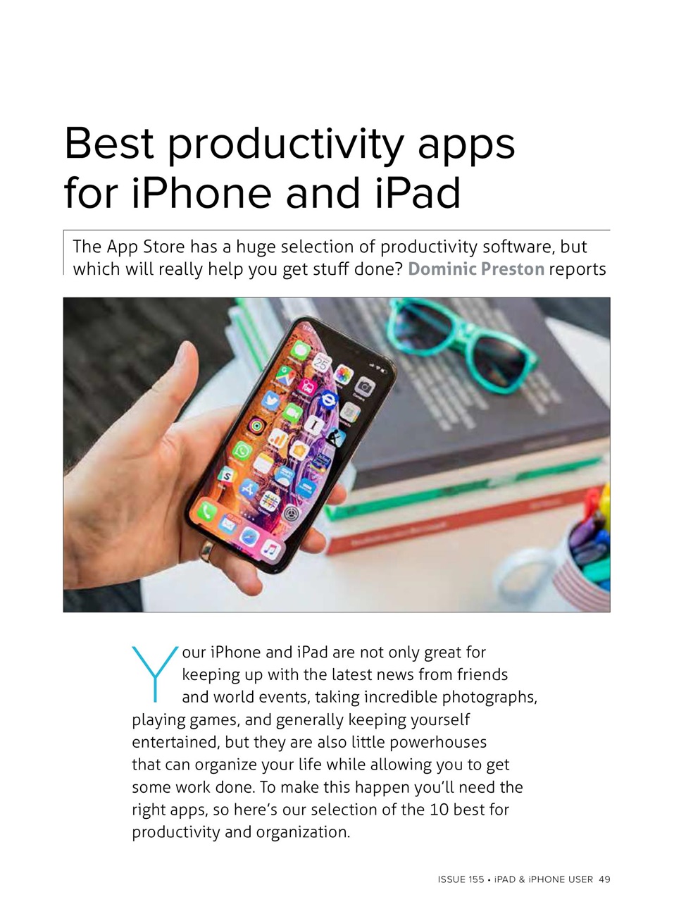 iPad and iPhone User Preview Pages