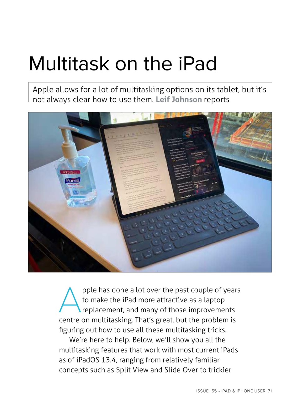 iPad and iPhone User Preview Pages