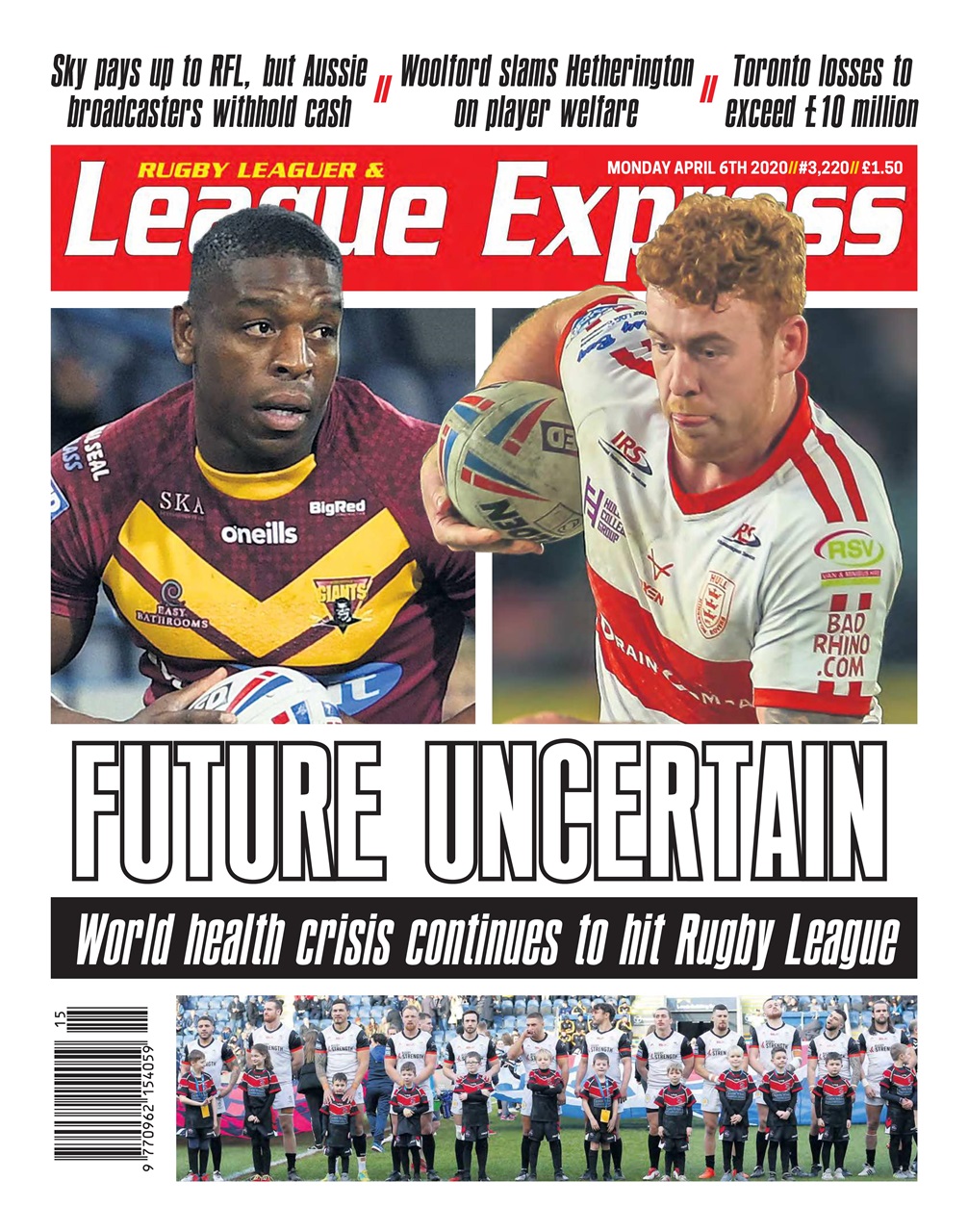 League Express Preview Pages