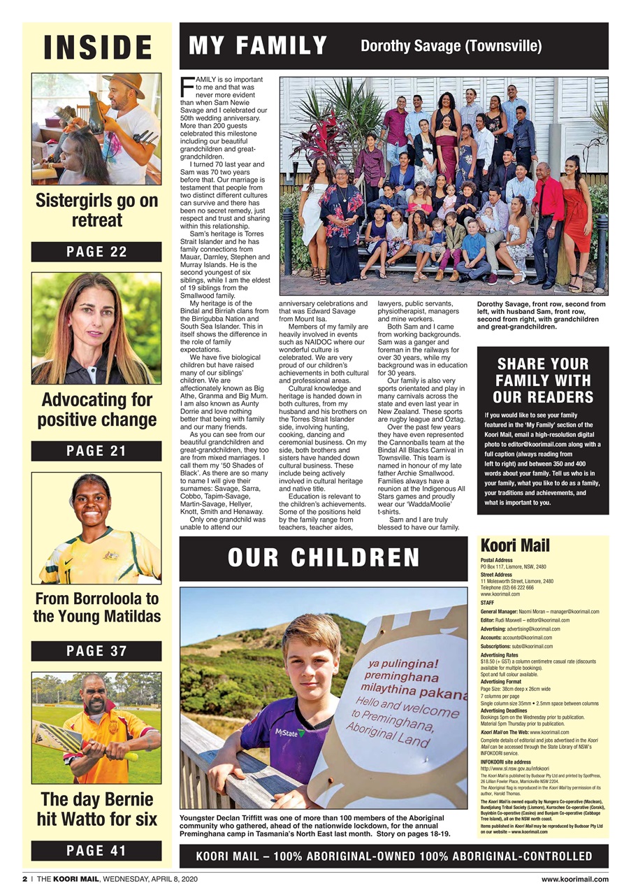 Koori Mail Preview Pages