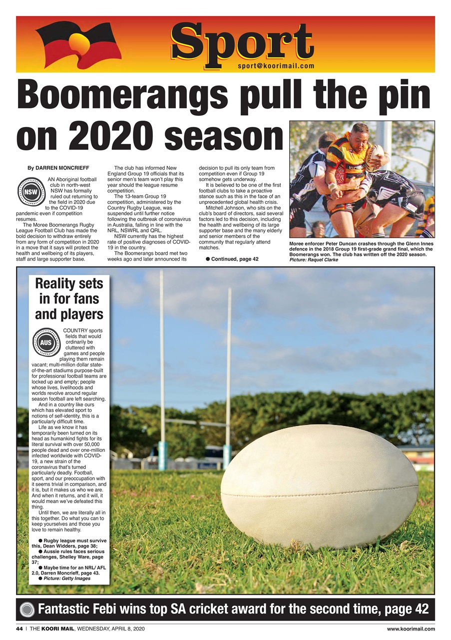 Koori Mail Preview Pages