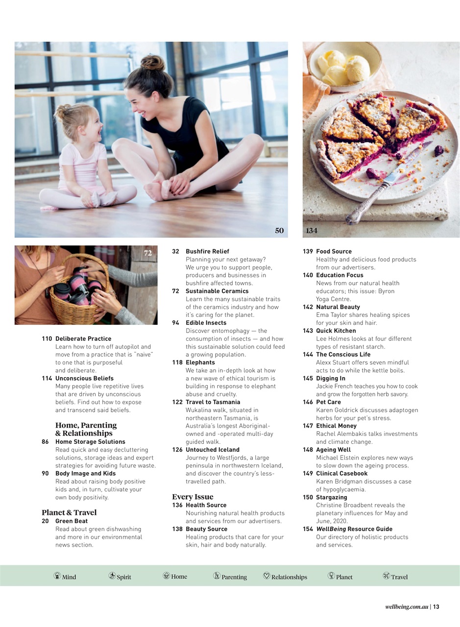 WellBeing Preview Pages