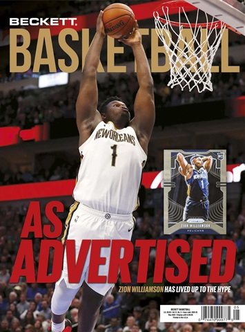 Beckett Basketball Magazine issue May 2020