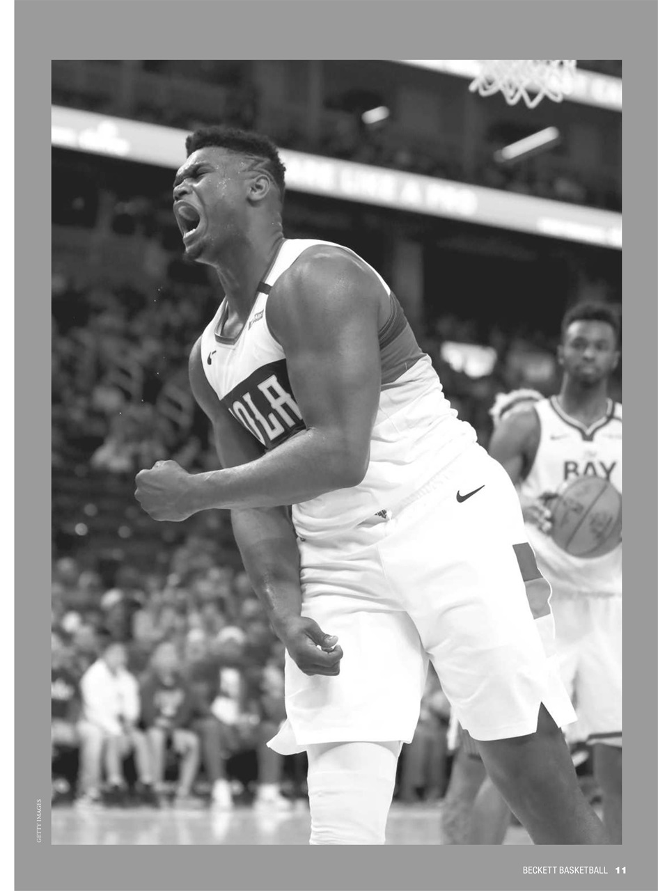 Beckett Basketball Magazine Preview Pages