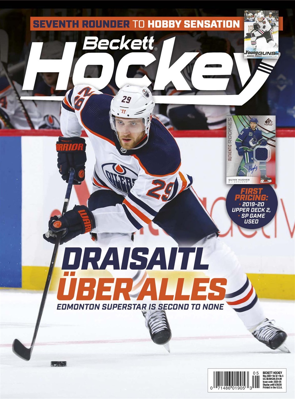 Beckett Hockey Magazine Preview Pages