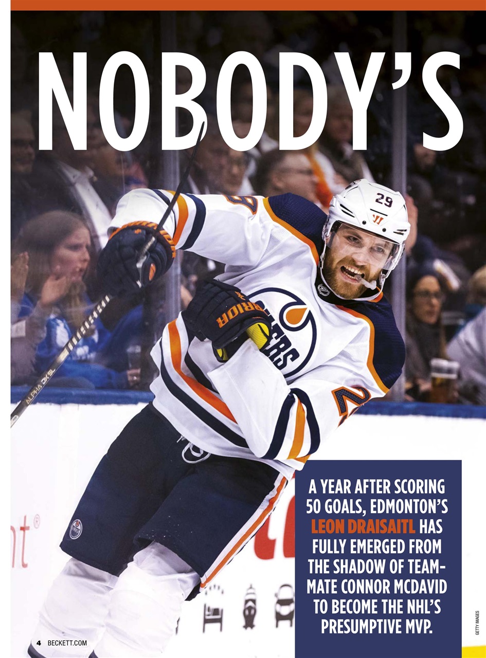 Beckett Hockey Magazine Preview Pages