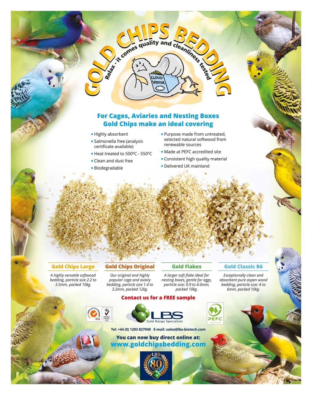 Cage & Aviary Birds Preview Pages