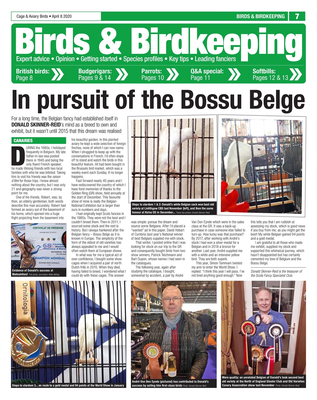 Cage & Aviary Birds Preview Pages