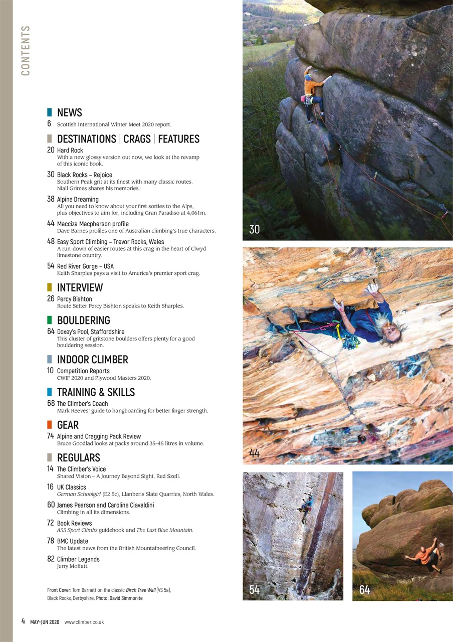 Climber Preview Pages