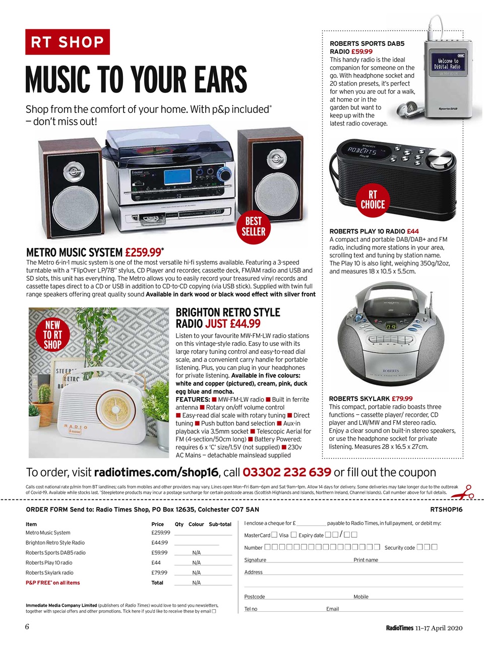Radio Times Preview Pages