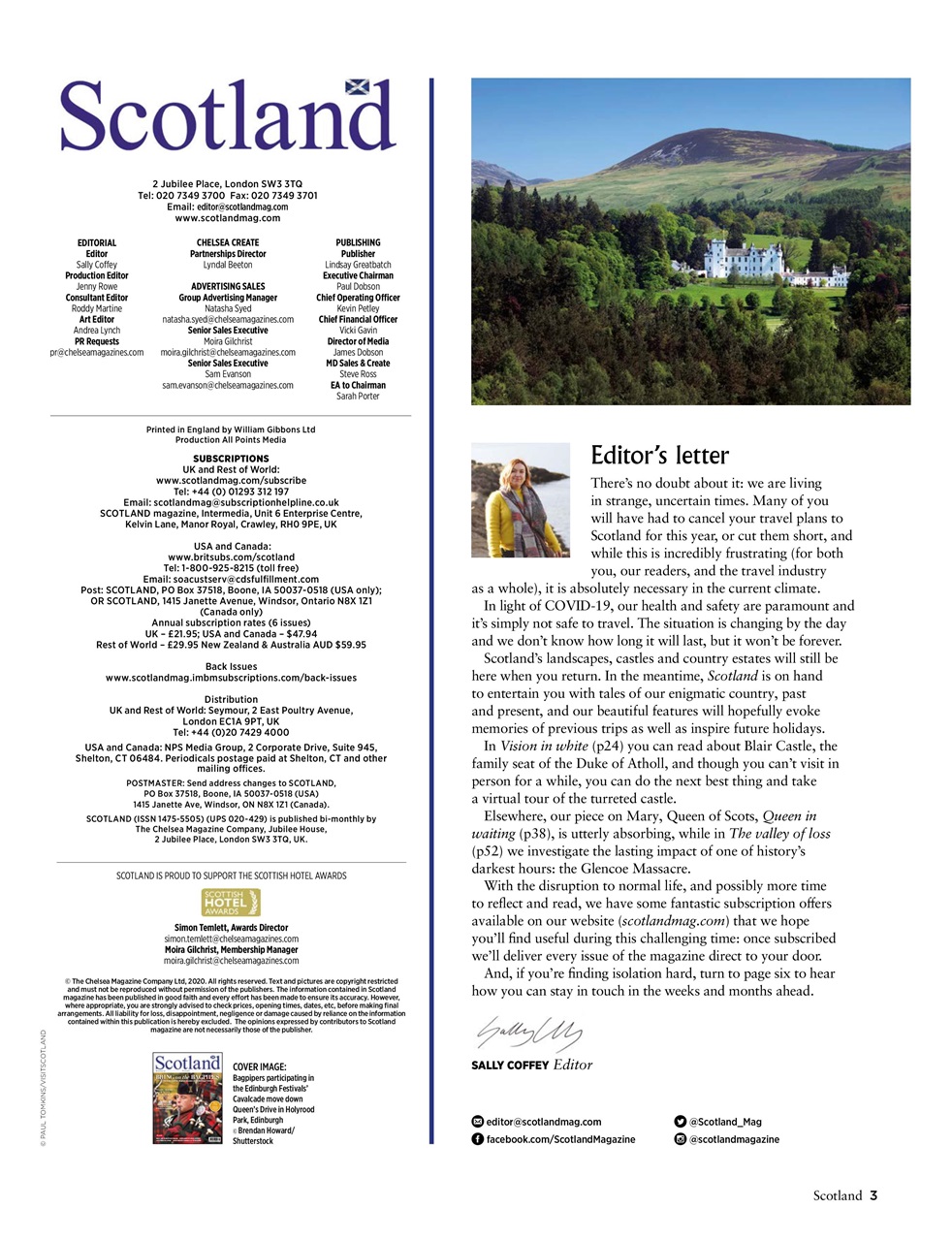 Scotland Magazine Preview Pages