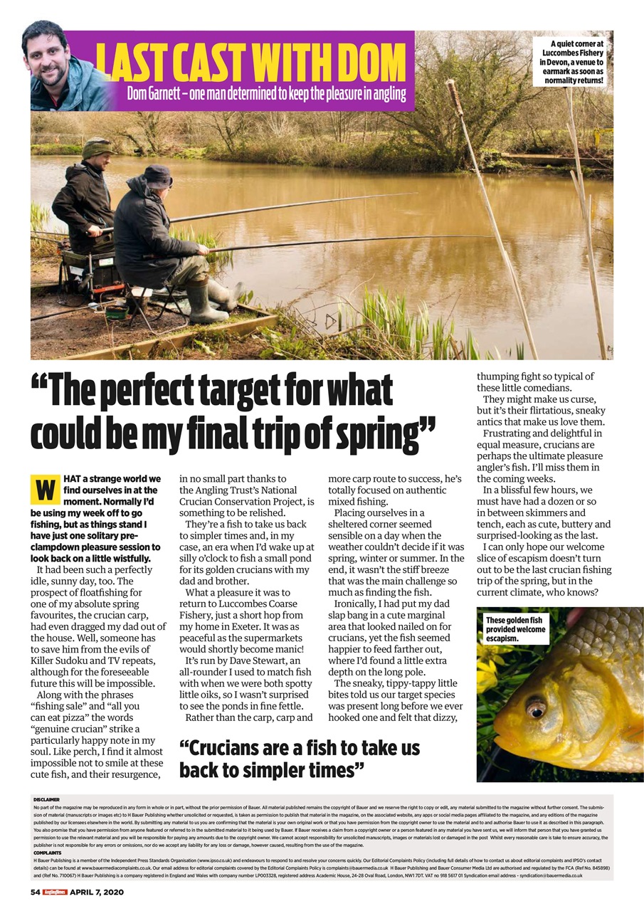 Angling Times Preview Pages