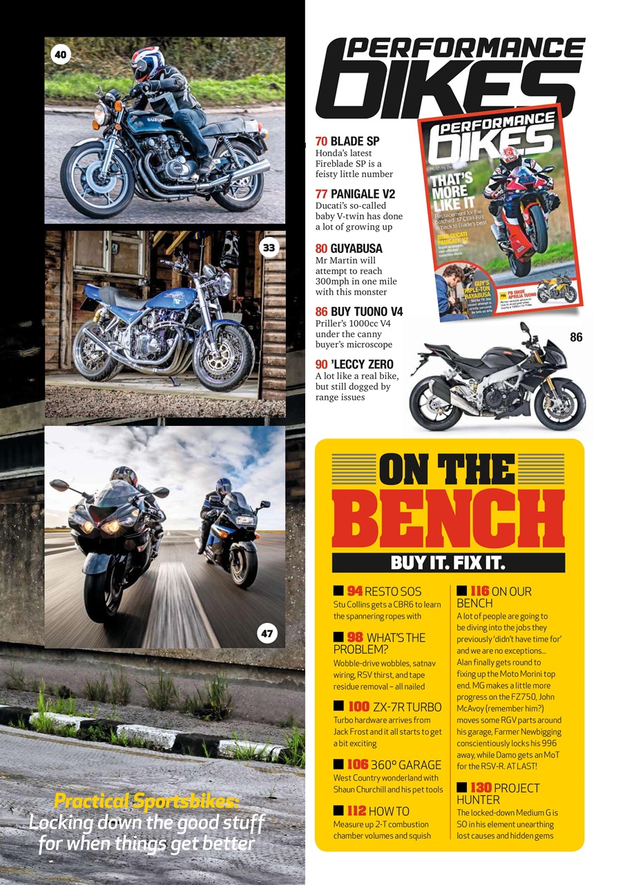 Practical Sportsbikes Preview Pages