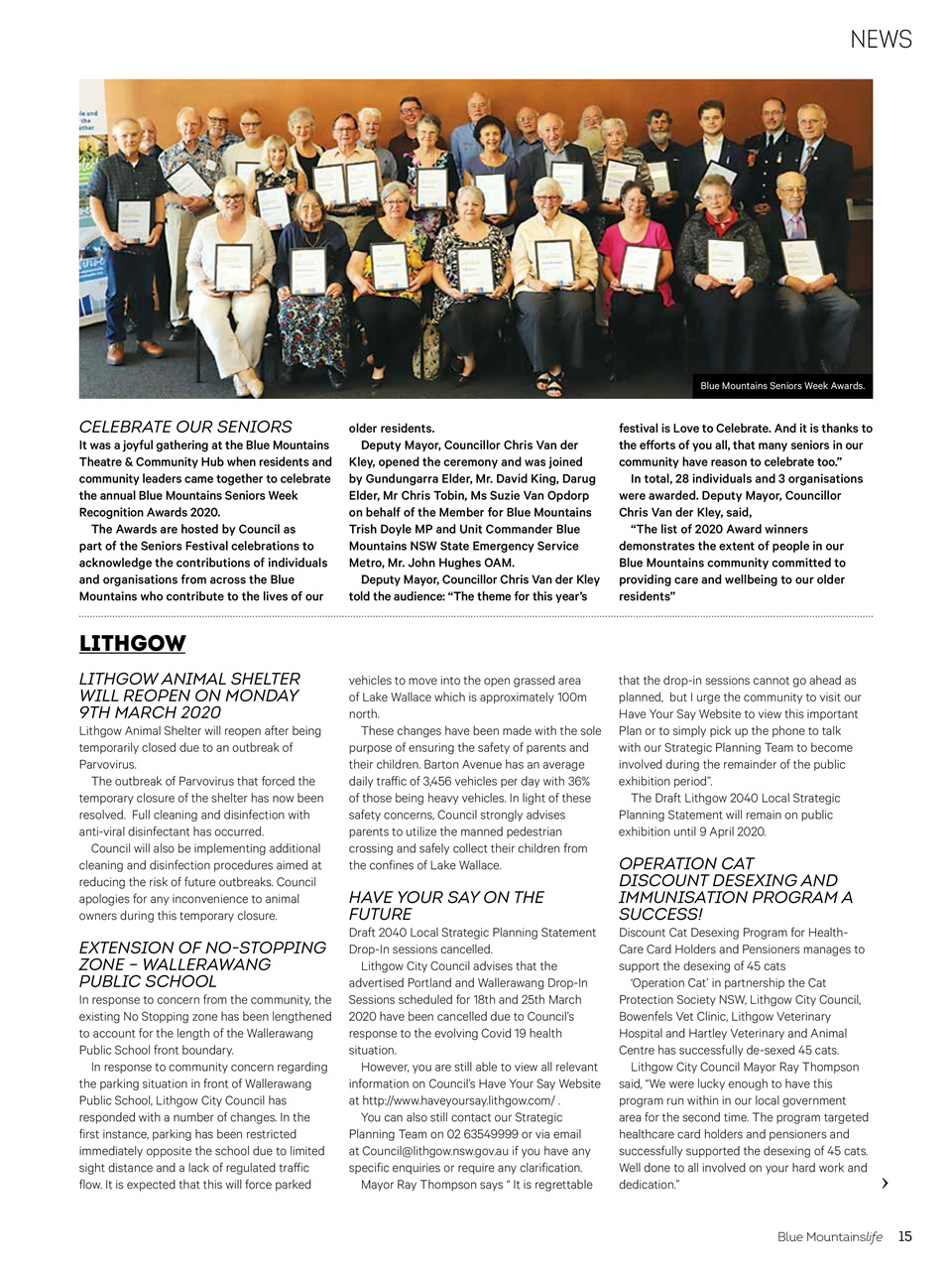 Blue Mountains Life Preview Pages