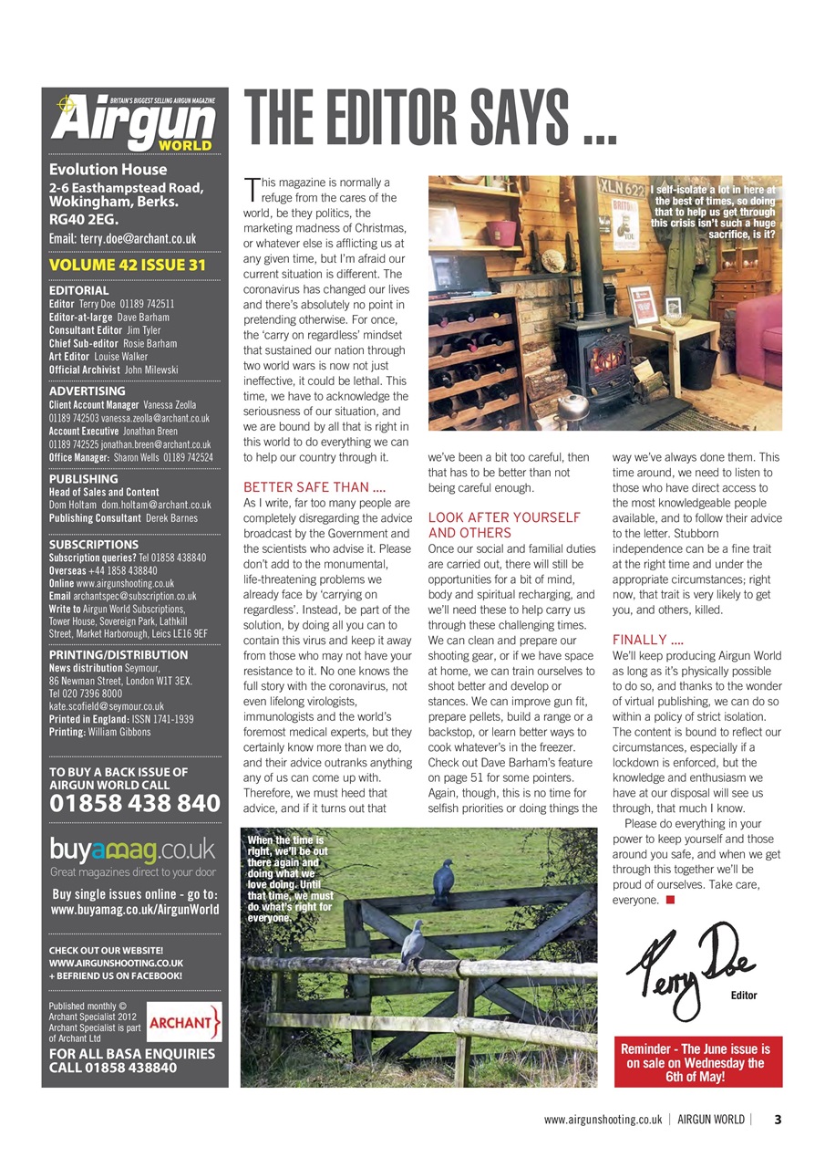 Airgun World Preview Pages