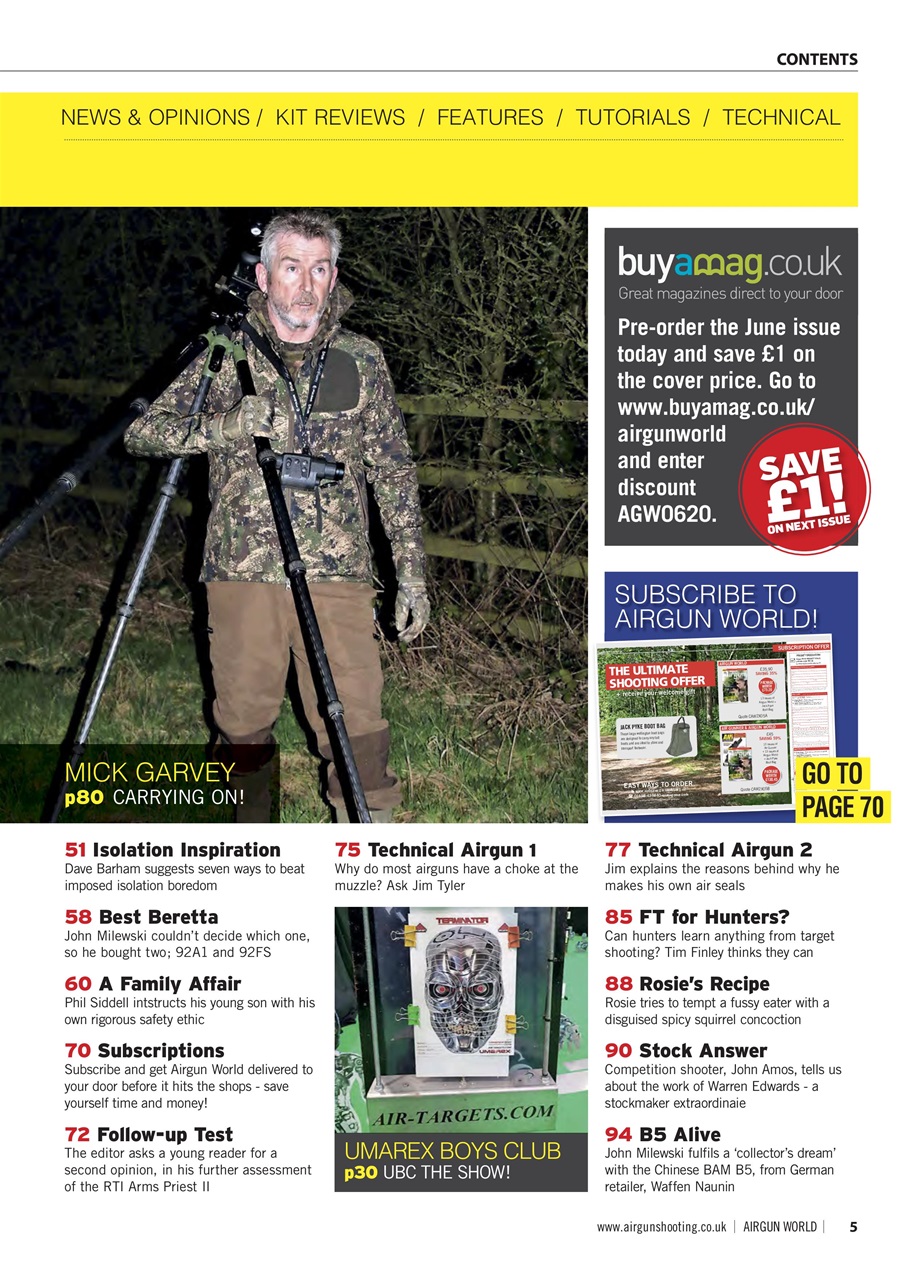 Airgun World Preview Pages