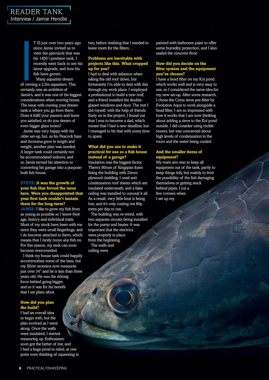 Practical Fishkeeping Preview Pages