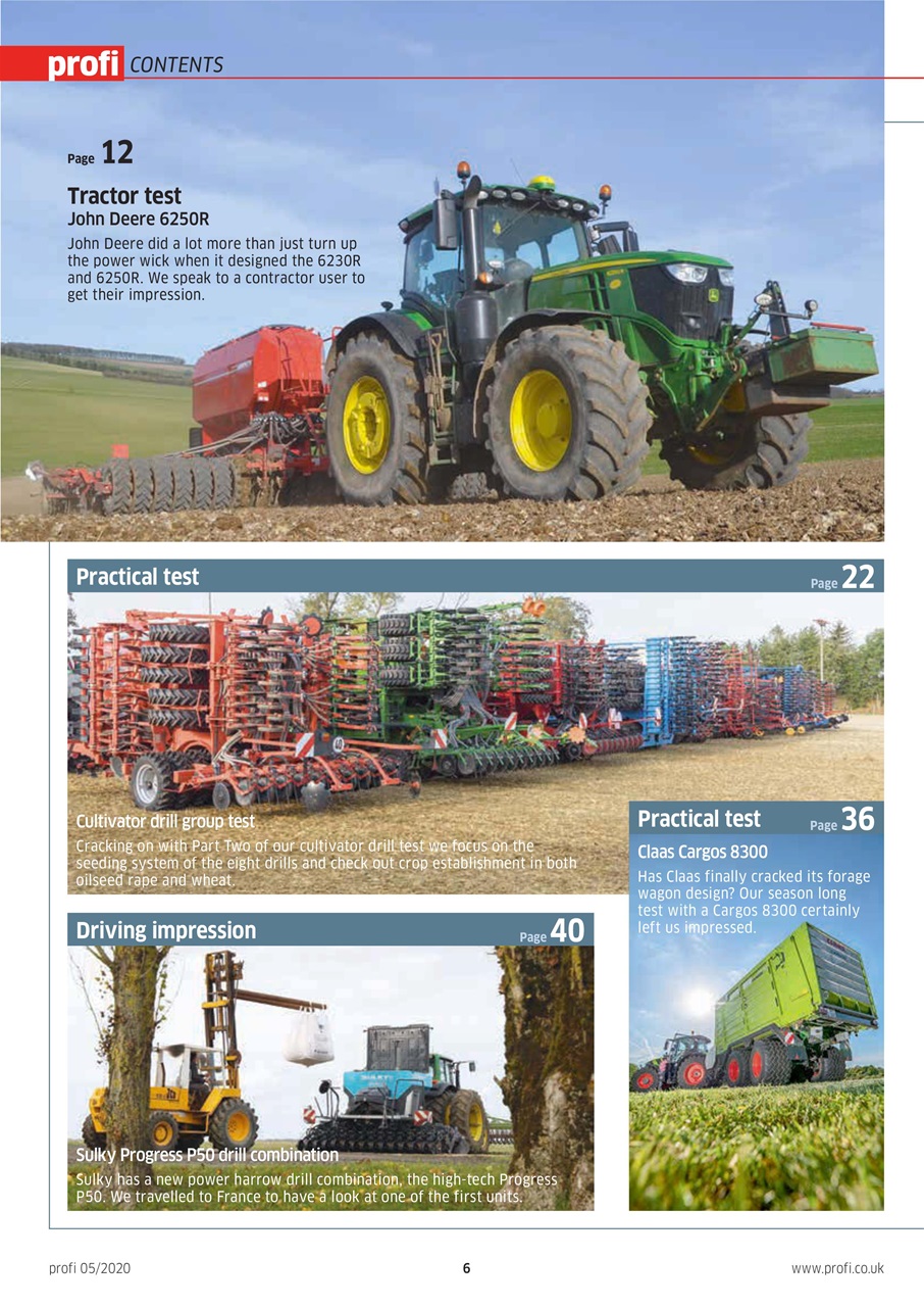 Profi International Preview Pages