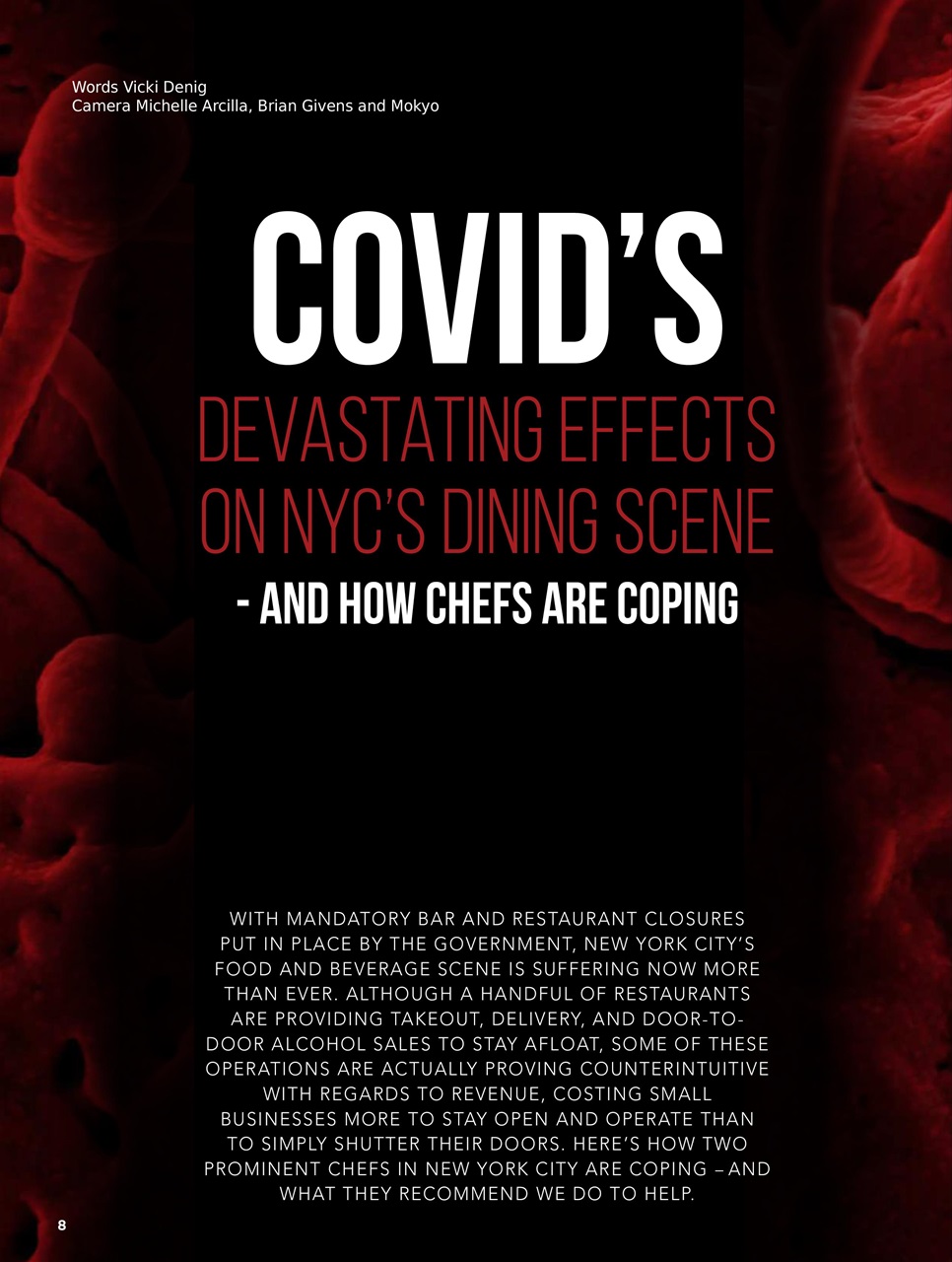 Chef & Restaurant USA Magazine Preview Pages