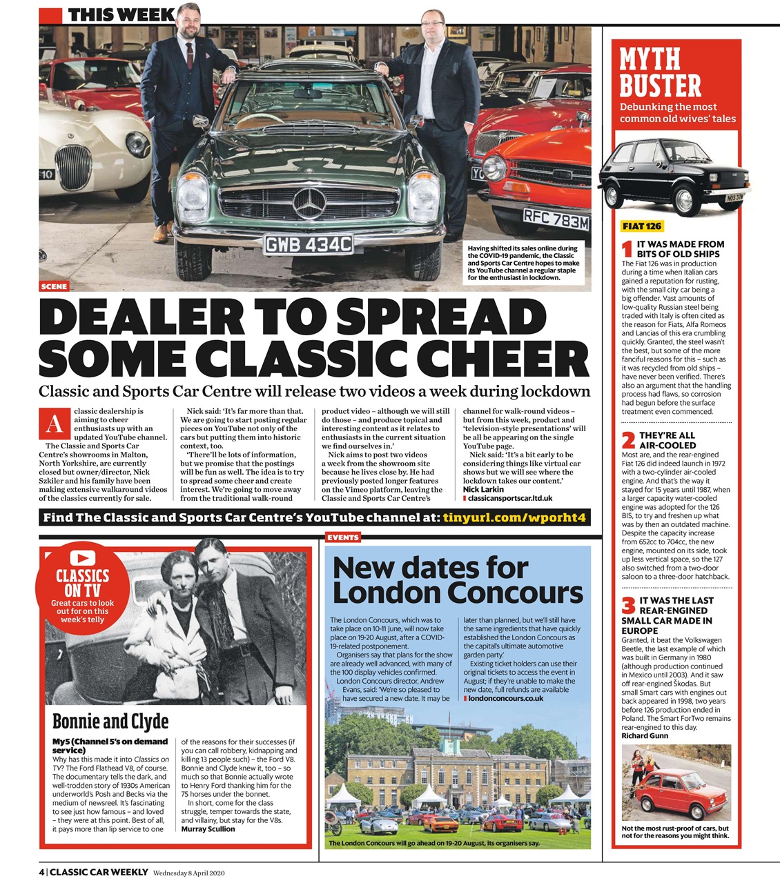 Classic Car Weekly Preview Pages