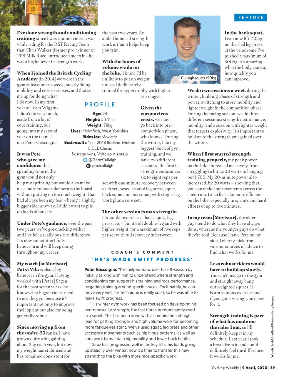 Cycling Weekly Preview Pages