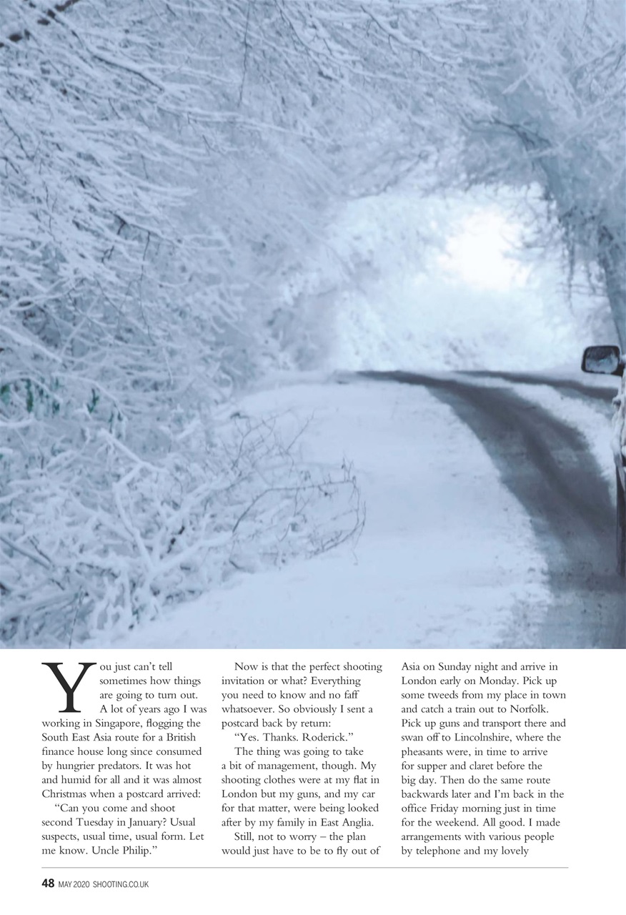 Shooting Gazette Preview Pages