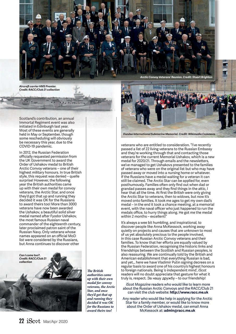 iScot Magazine Preview Pages