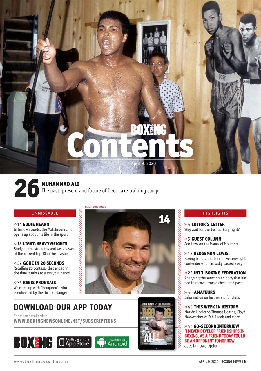 Boxing News Preview Pages
