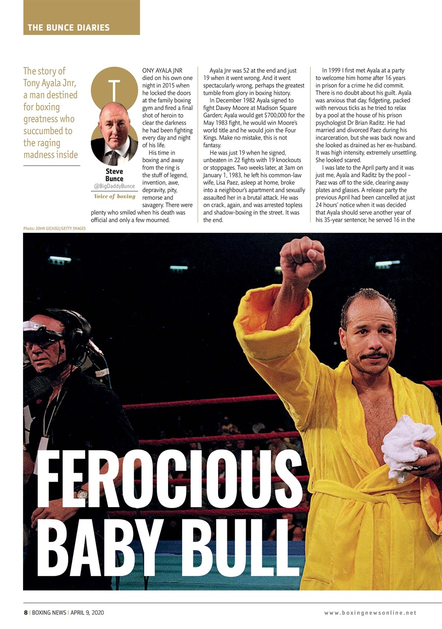 Boxing News Preview Pages
