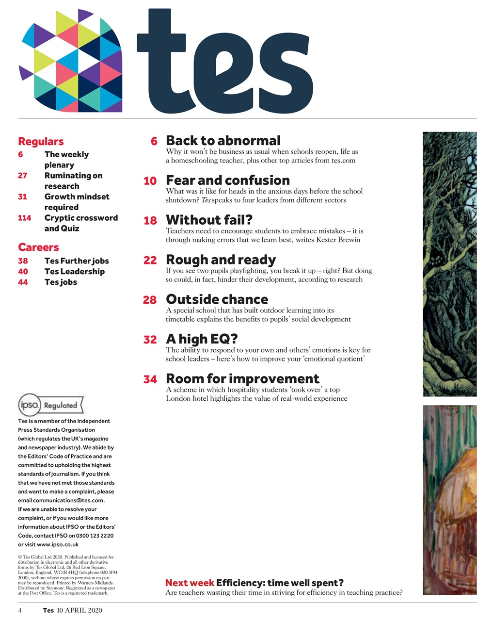 TES Preview Pages
