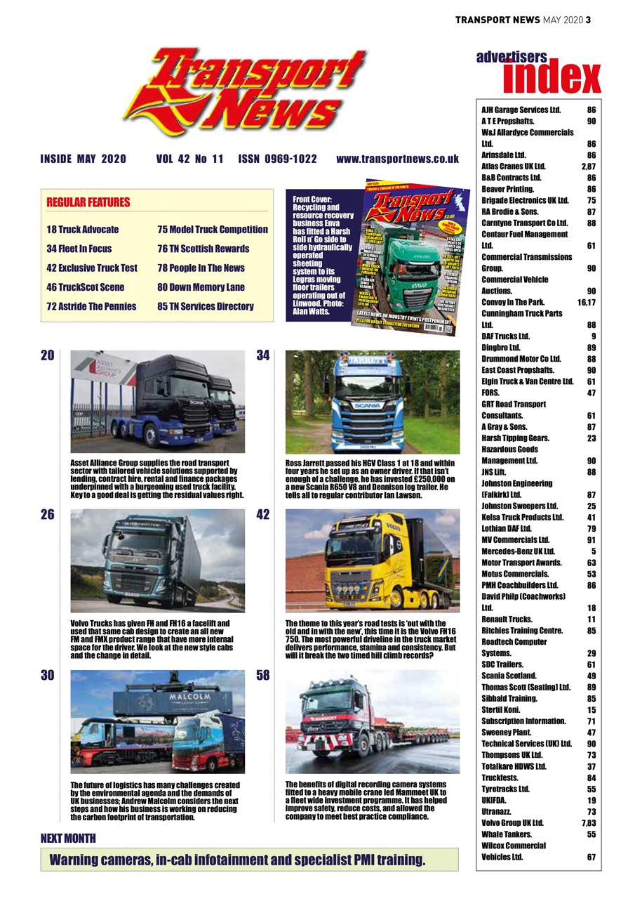 Transport News Preview Pages
