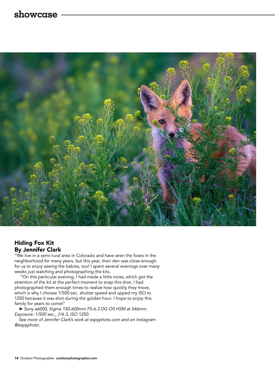 Outdoor Photographer Preview Pages