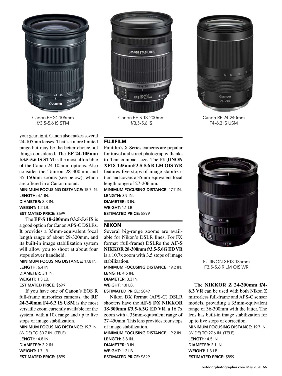 Outdoor Photographer Preview Pages